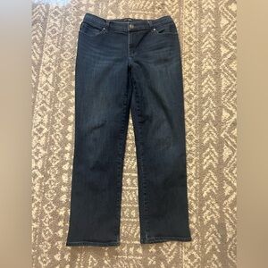 Lee Dark Blue Straight Leg Women's Jeans size 12 (M112)